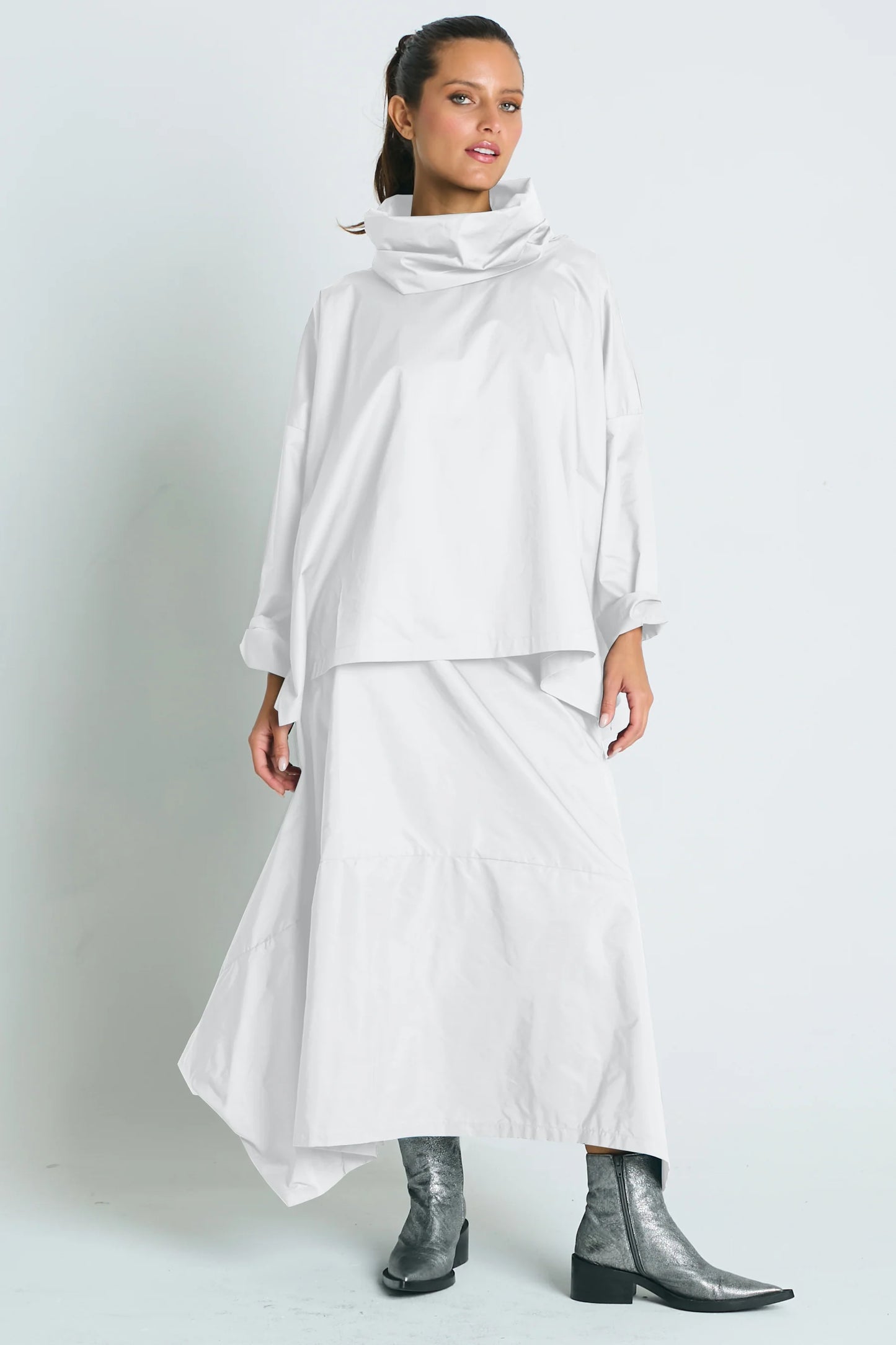 Planet Pima Cotton Cowl Top
