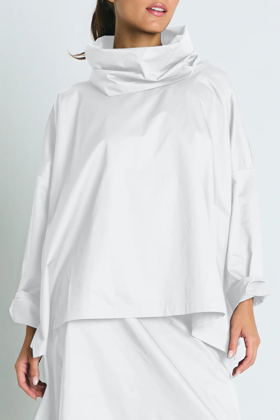 Planet Pima Cotton Cowl Top