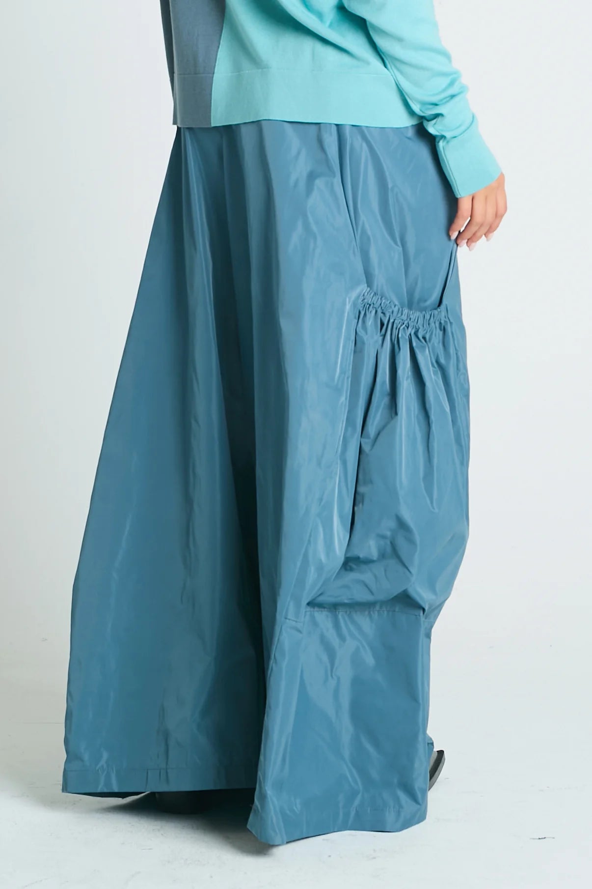 Planet Big Pocket Pants - Stealy Blue