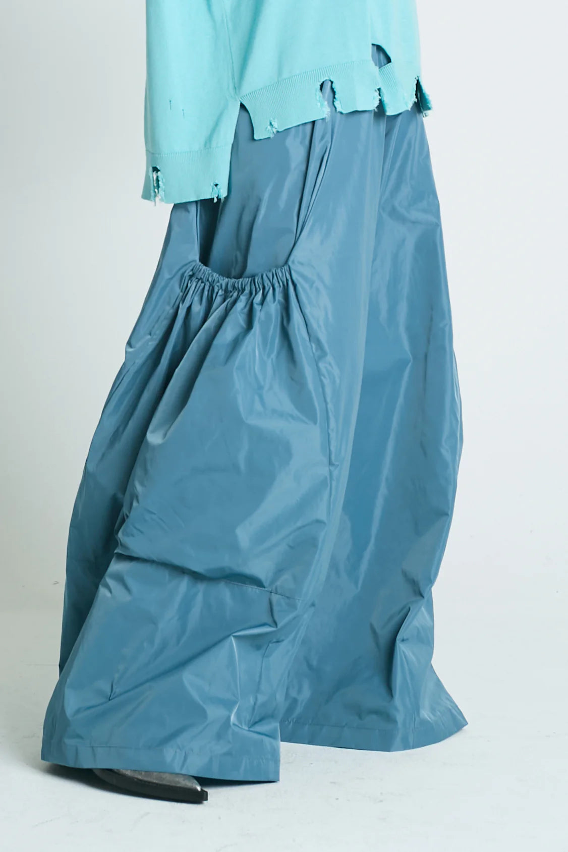 Planet Big Pocket Pants - Stealy Blue