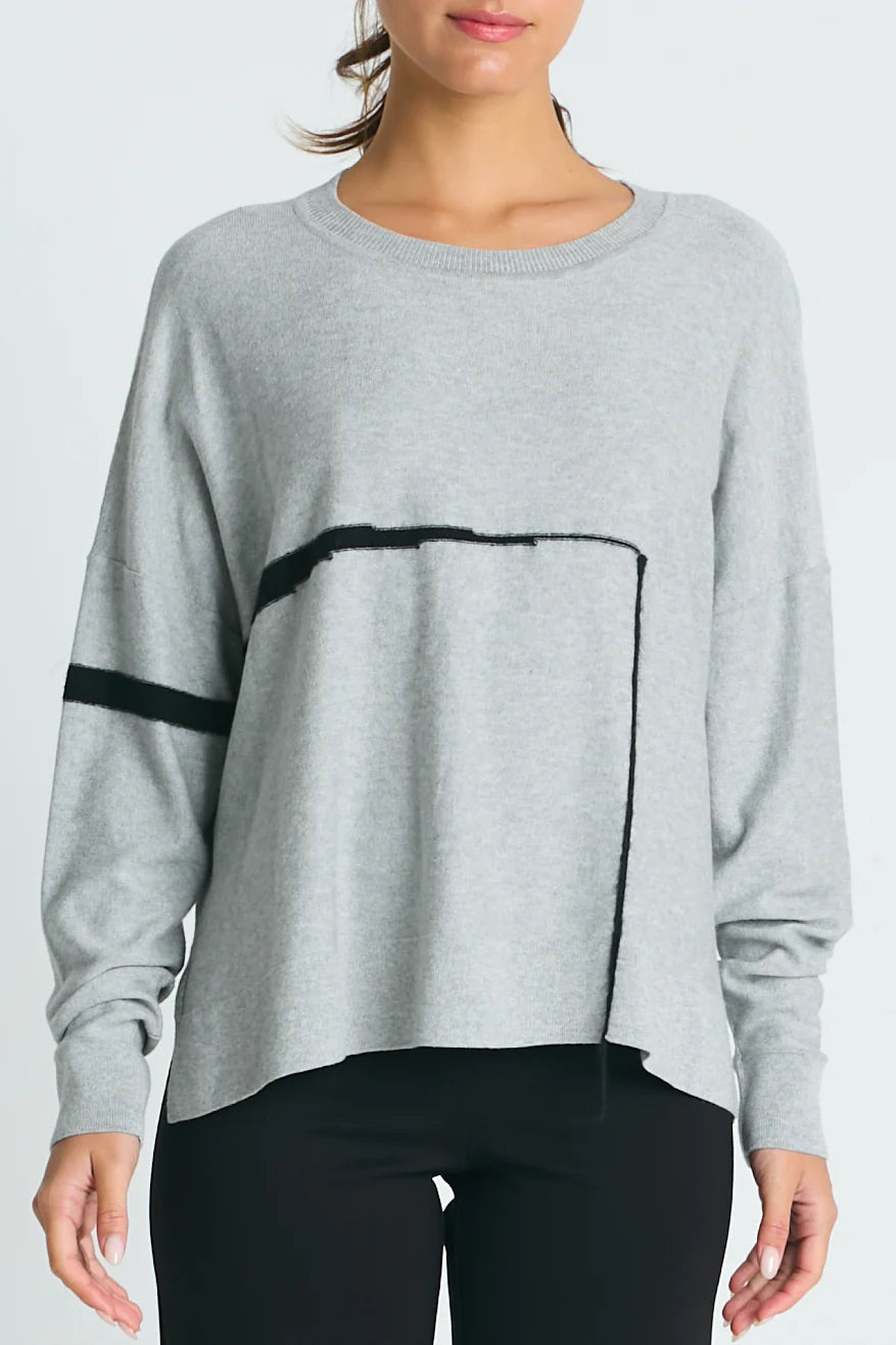 Planet Pima Cotton Fine Line Sweater