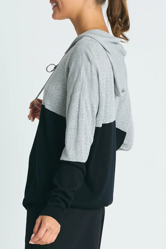 Planet Pima Cotton 2 Tone Hoodie