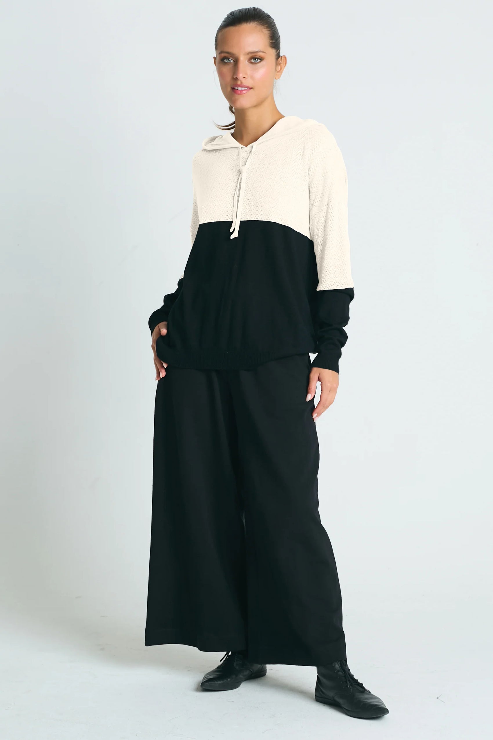 Planet Pima Cotton 2 Tone Hoodie