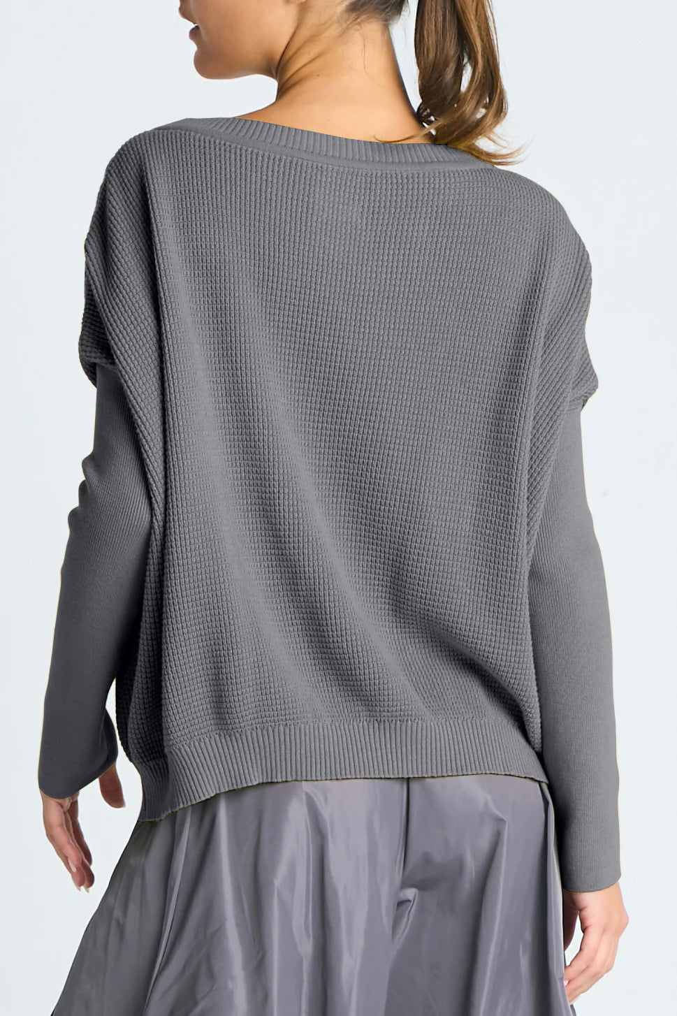Planet Waffle Crewneck Sweater