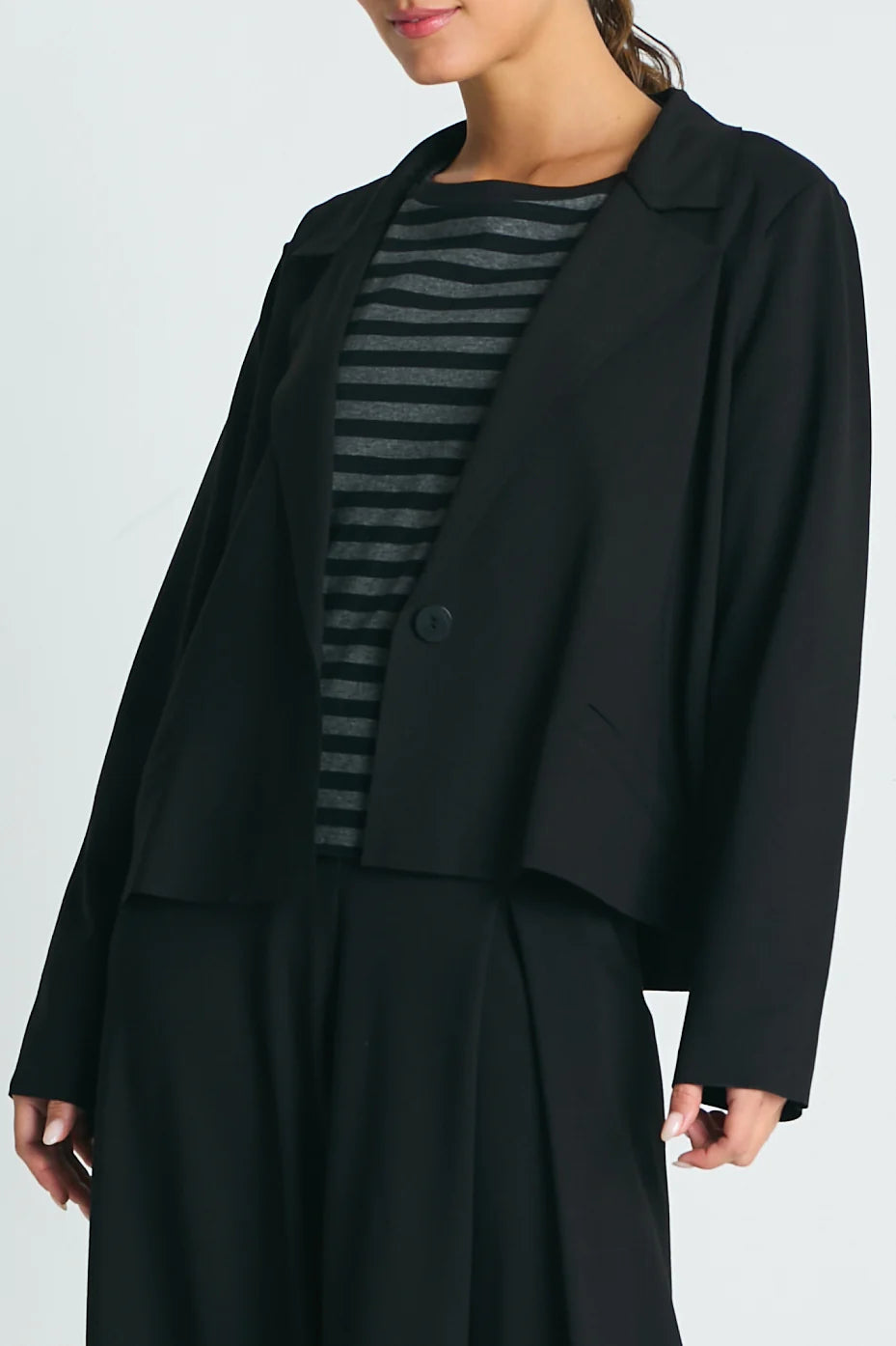 Planet Scuba Crop Blazer