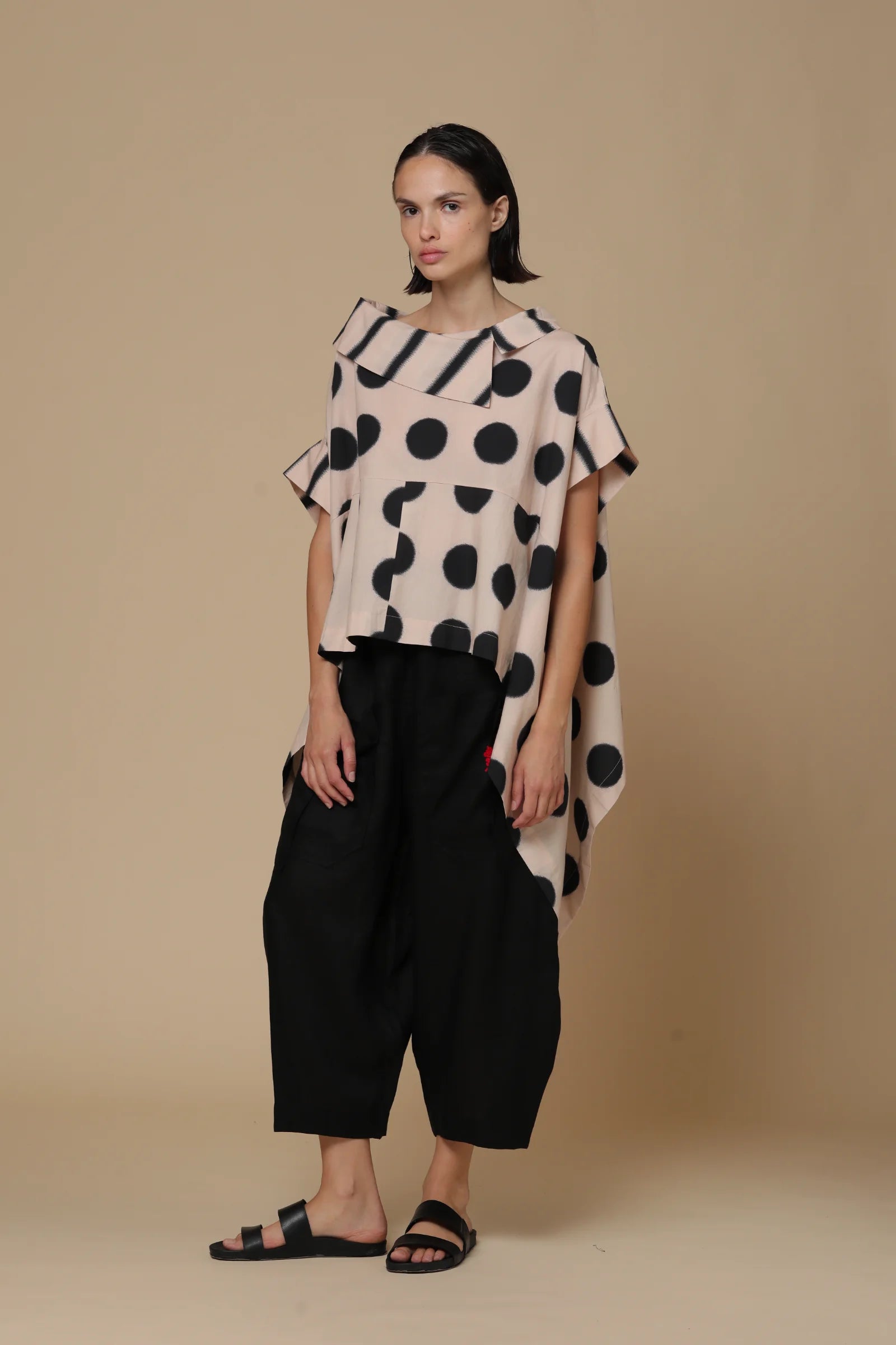 Kedem Sasson Polka Dot Top