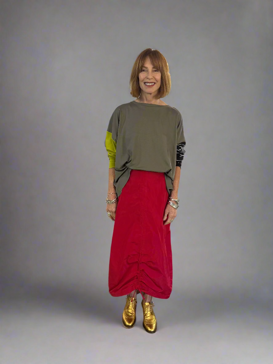 Bryn Walker Cleo Skirt - Red