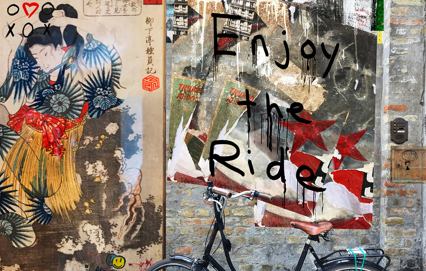 Suzi Roher Graphic Tee - Enjoy the Ride