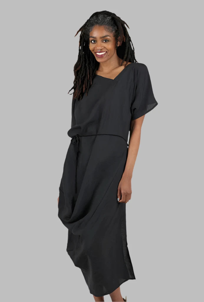 FishFash Silence Dress - Black