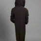 NY 77 Hooded Dress - Black