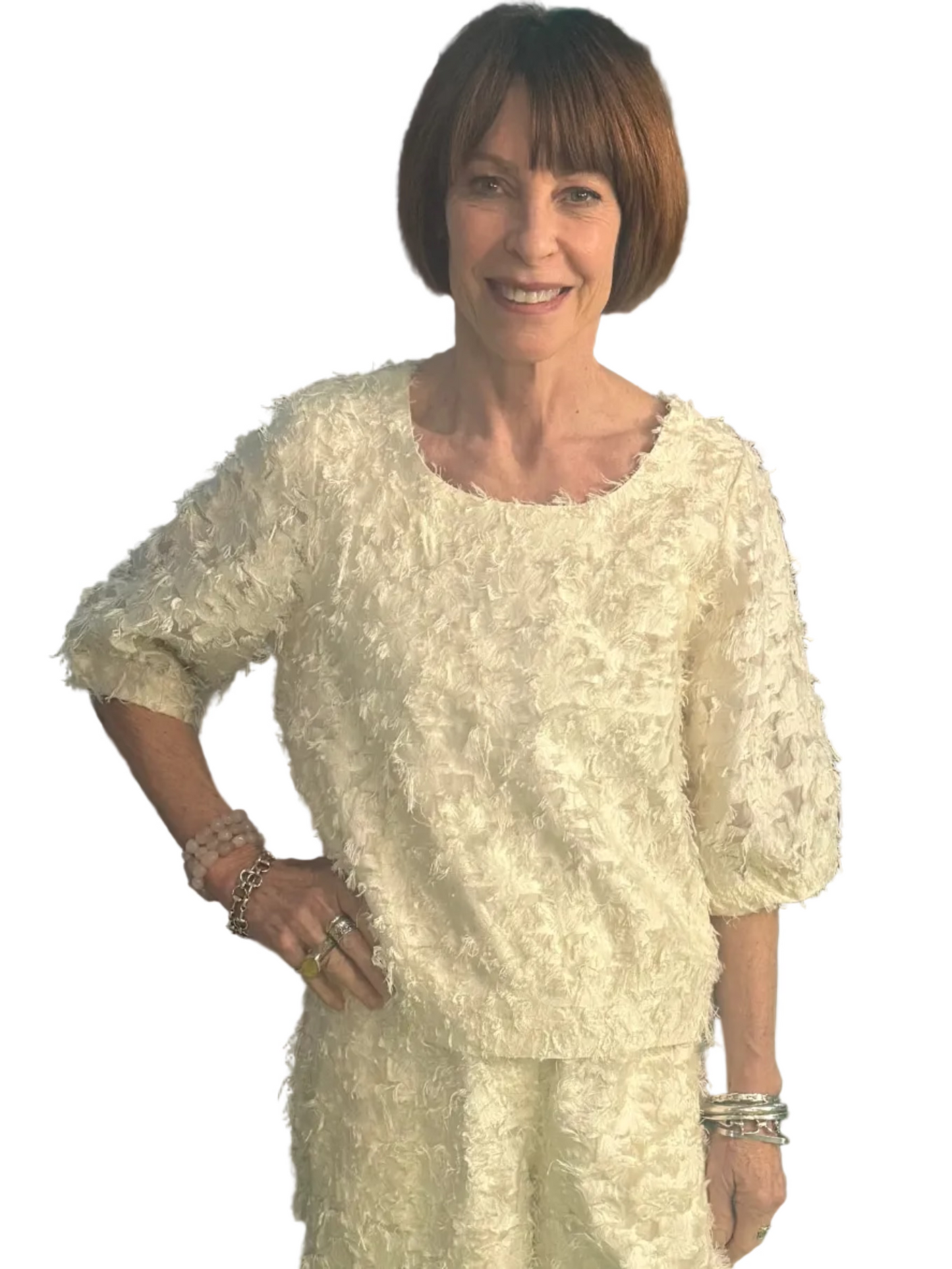 Noen Feathered Top