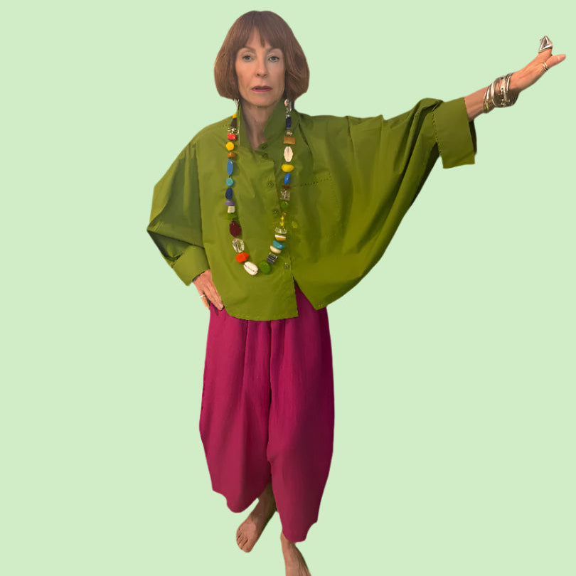 Kedem Sasson Loral Shirt - Green