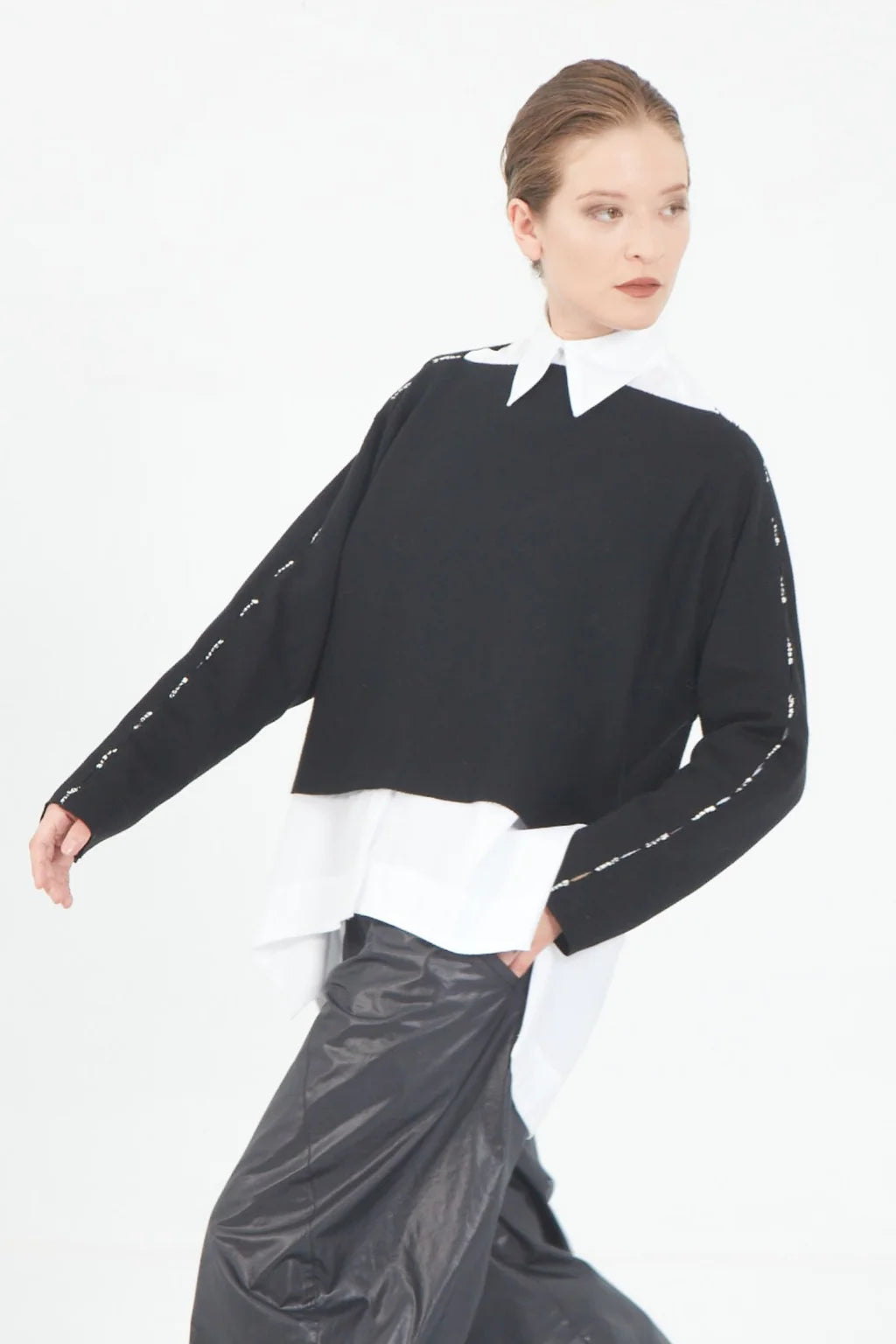 Matthildur Louisa Sweater - Black