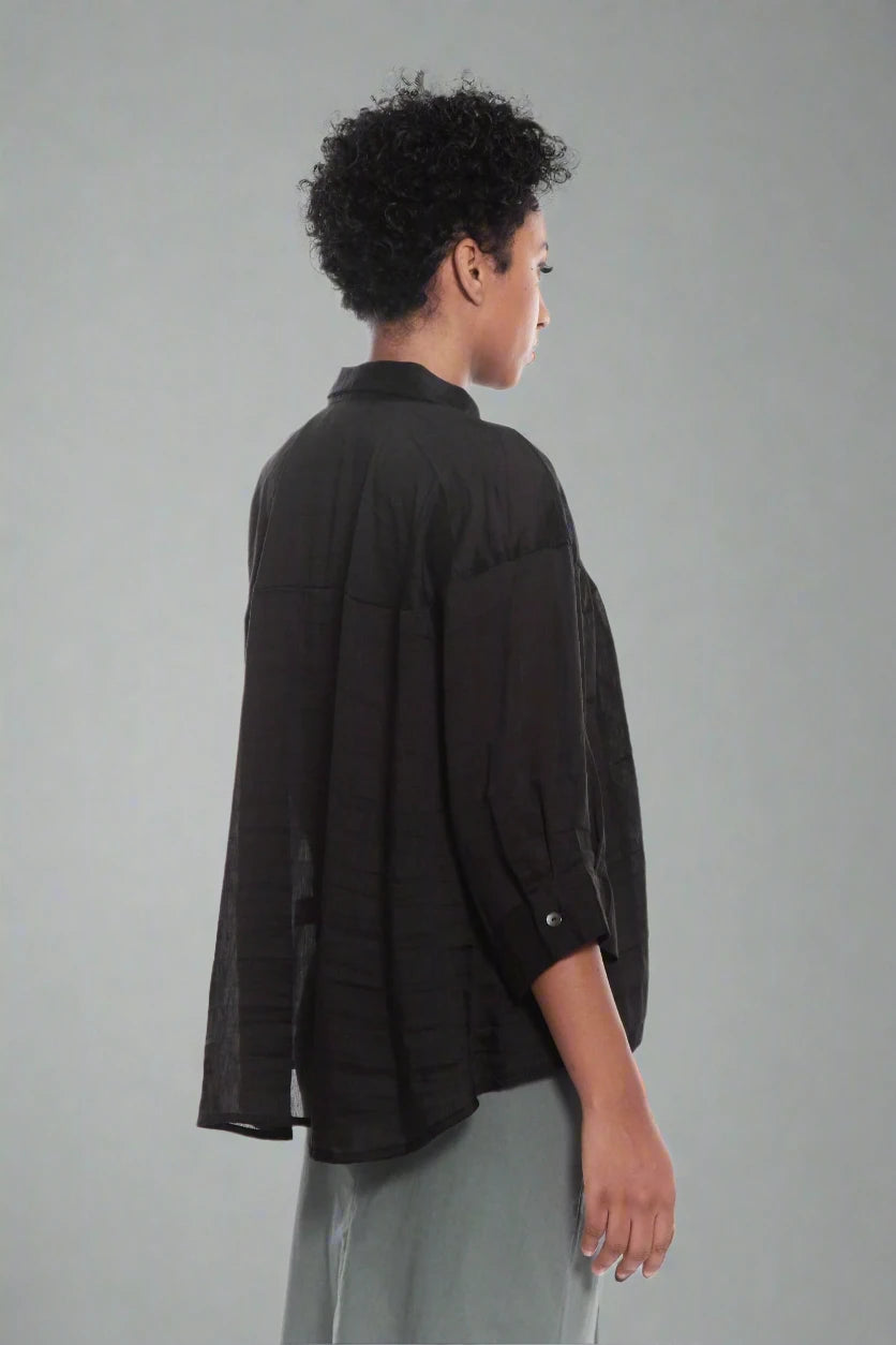 Matthildur Moon Shirt - Black
