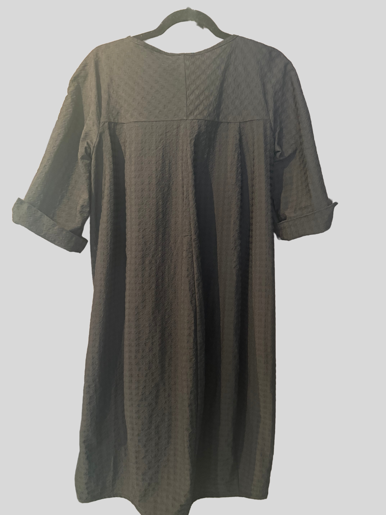 NY 77 Waffle Midi Dress