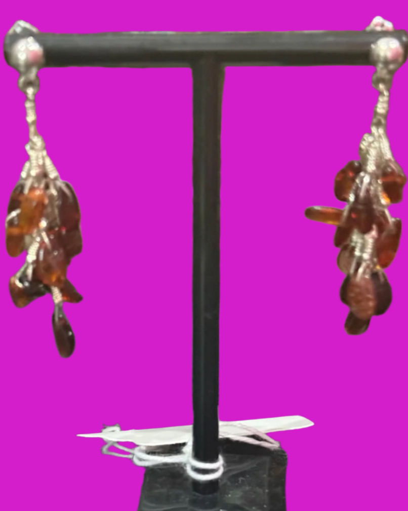 Silver Hearts Earrings