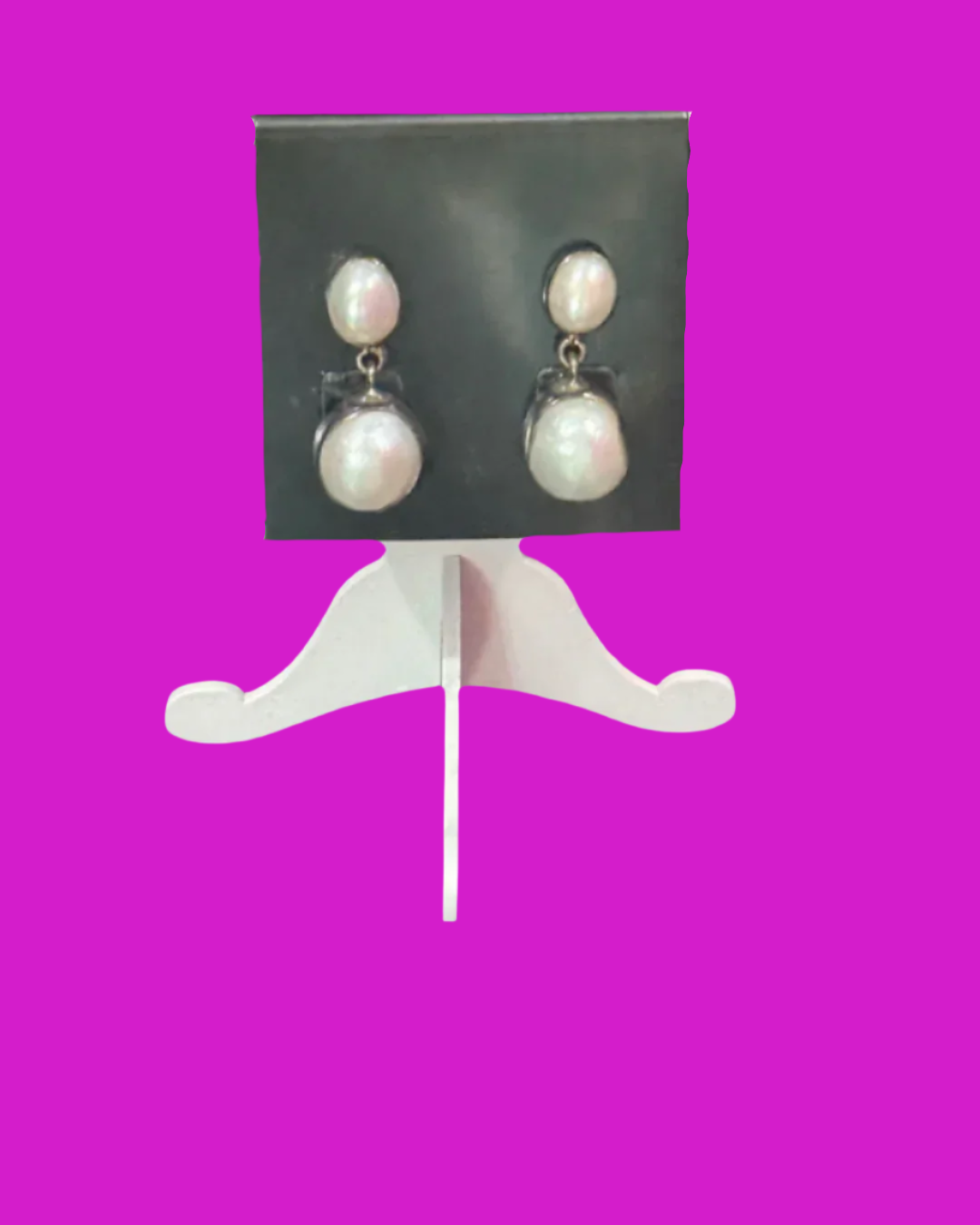Silver Hearts Earrings