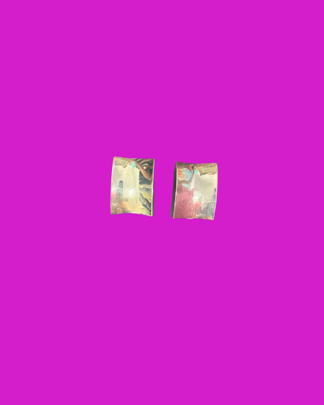 Silver Hearts Earrings