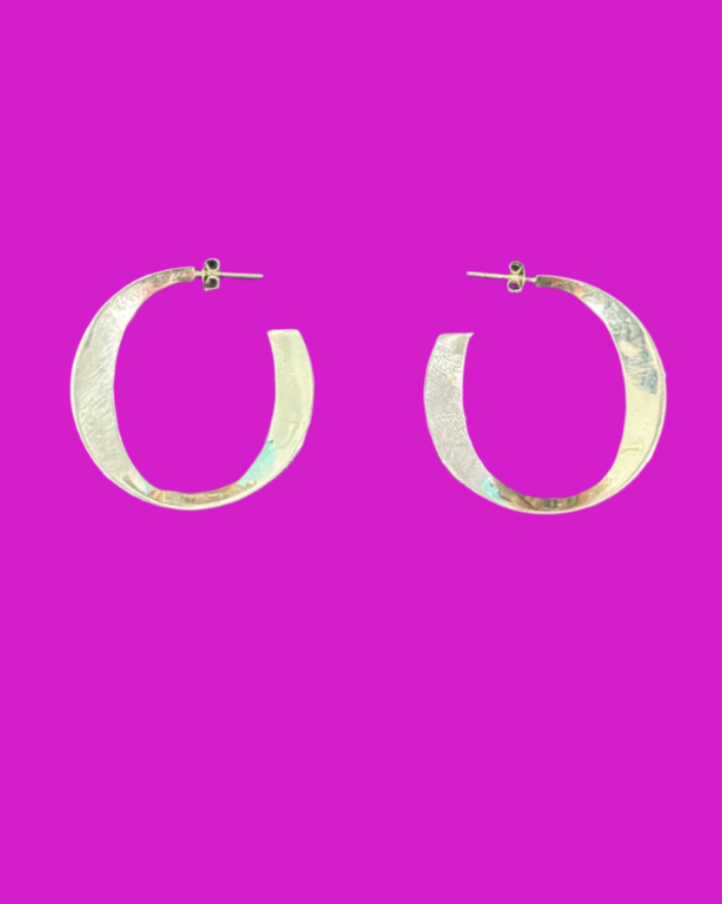 Silver Heart Earrings