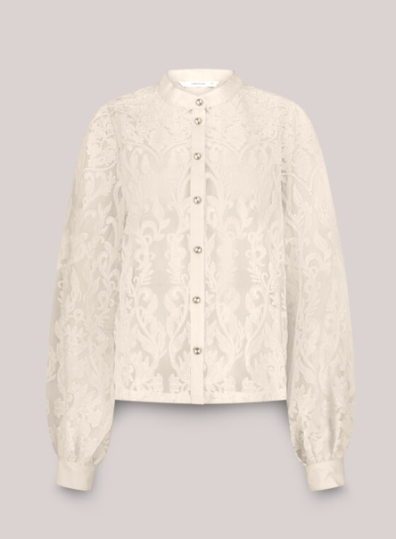 Summum Lace Long Sleeve Blouse
