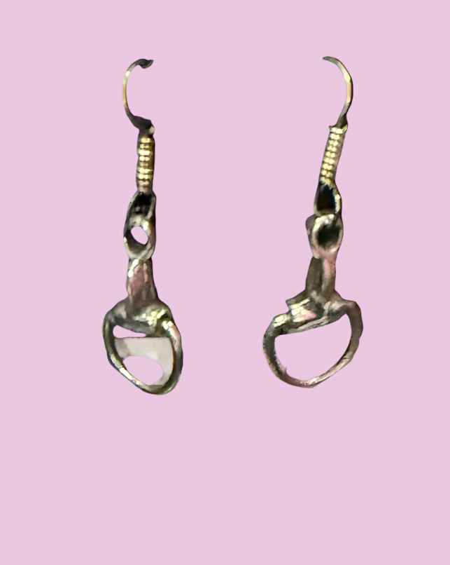 Silver Hearts Earrings