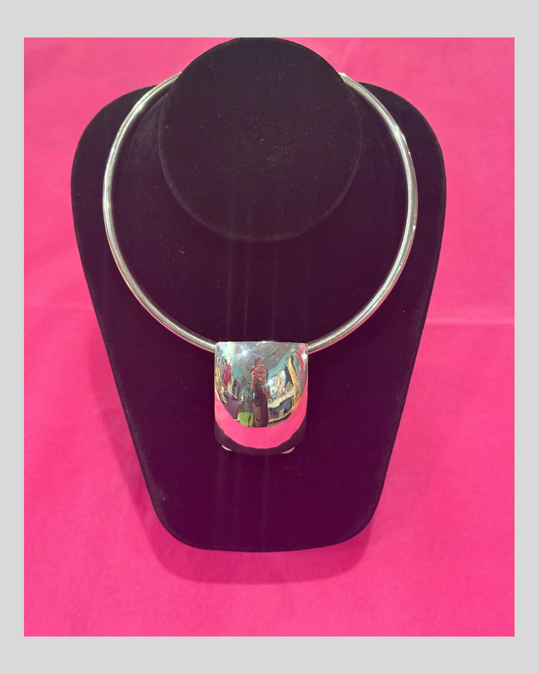 Silver Hearts Necklace