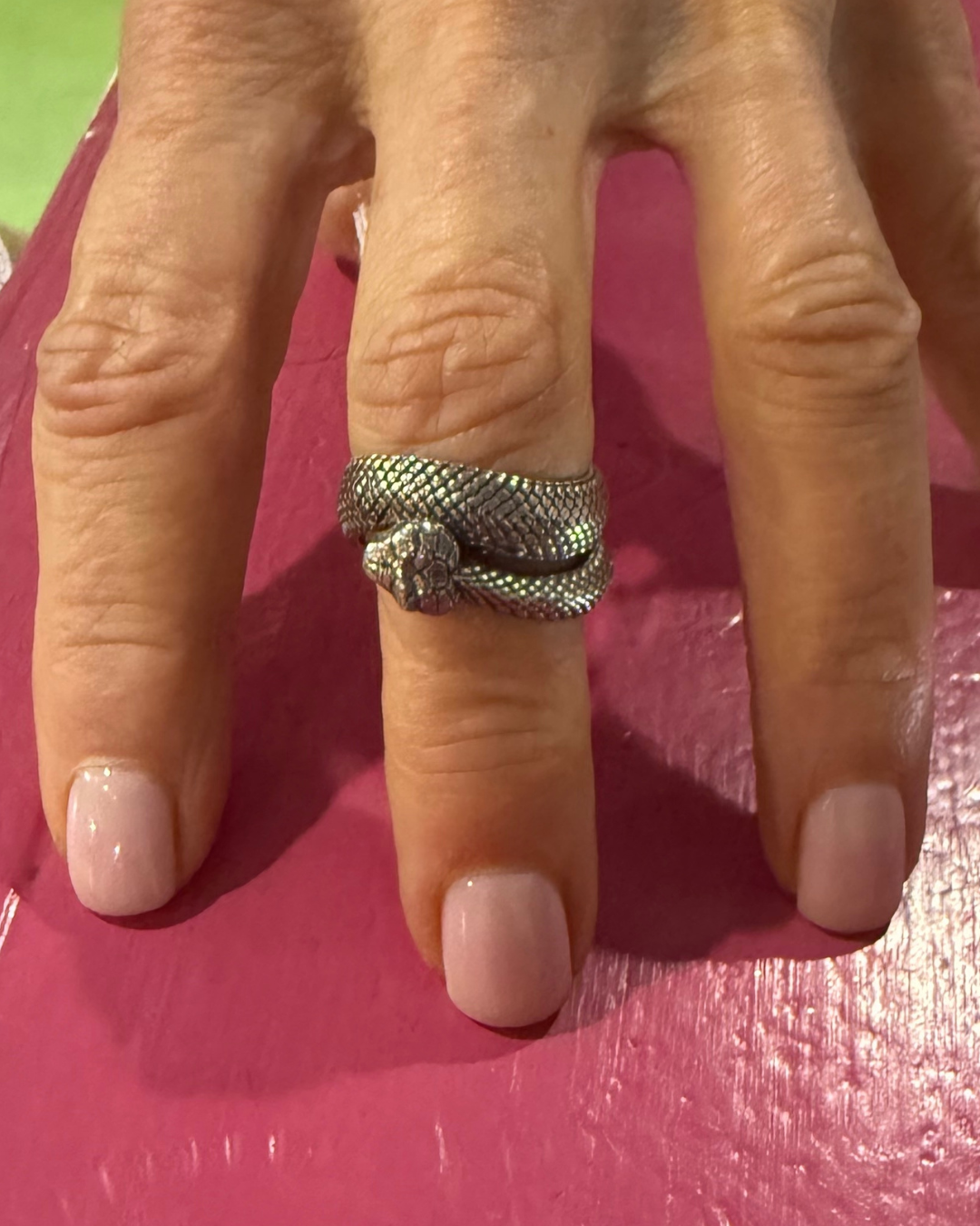 Silver Hearts Ring