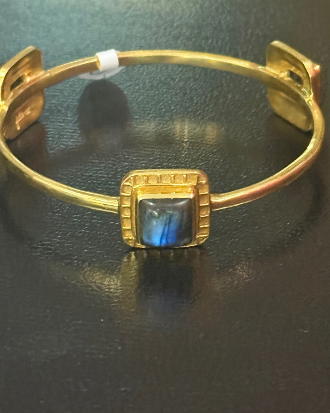 Bangle with gemstones