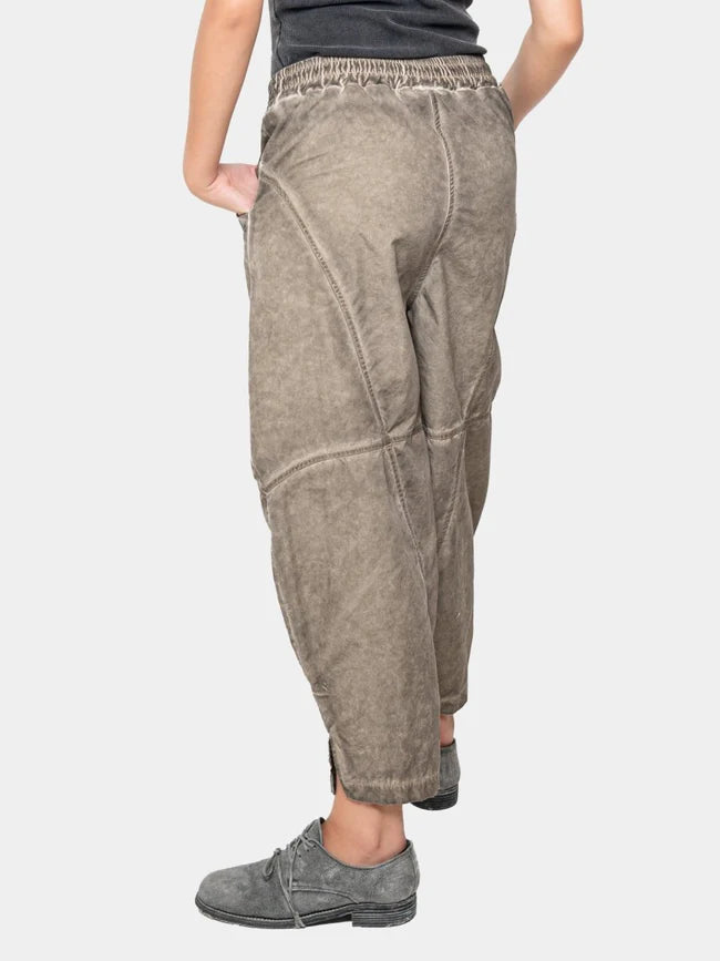 Baci Diagnol Seam Barrell Pants