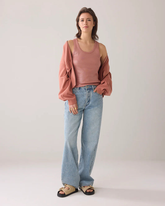 Summum Ribbed Tank Top