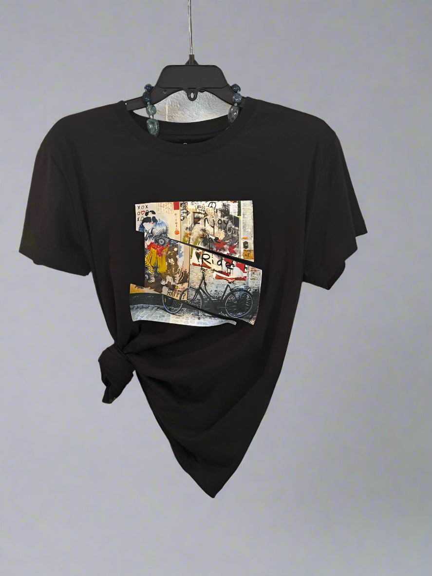 Suzi Roher Graphic Tee - Enjoy the Ride